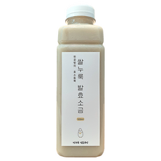 찐누룩 발효소금/저염소금/발효소금/천연조미료, 1개, 500ml