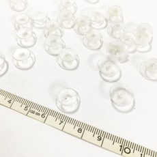 와컴 크록스 만들기 악세사리 부자재 지비츠 투명꼬다리 10EA