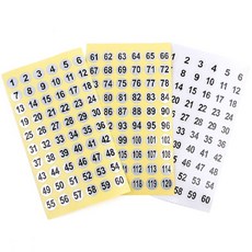 작은도트 책 노트 순서정하기 투명 번호스티커 은색 숫자스티커 1p, 제품선택, 은색/61~120