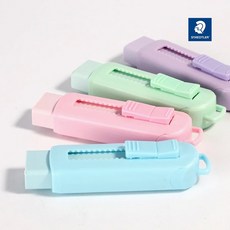 스테들러 지우개 슬라이딩 파스텔, 핑크+그린+블루+바이올렛, 1세트