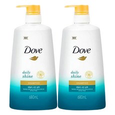 도브 데일리 샤인 샴푸 680ml 2개