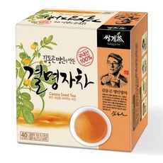 김동곤 명인이 만든 결명자차 1.2gx40T 쌍계명차 plu*329bk, 48g