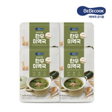 바르게 만든 한우미역국 4개, 단품