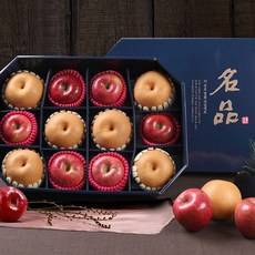 블랙라벨 명품 사과 배 선물세트 12과 5kg, 1개
