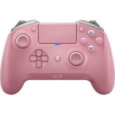 일본직발송 1. RAZER RAIJU TOURNAMENT EDITION QUARTZ PINK PS4 공식 라이센스 취득 컨트롤러 다 버튼【