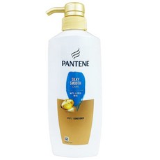 팬틴 실키 스무드케어 린스 500ml x 1개~ 손상모 본품 헤어 스피드마트, 1개