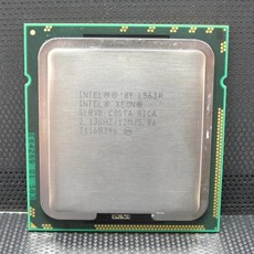 인텔 제온 L5630 SLBVD 쿼드 코어 CPU 4x2.13 GHz. 12 MB 캐시. 5.86 GT/s. S.1366., 한개옵션0