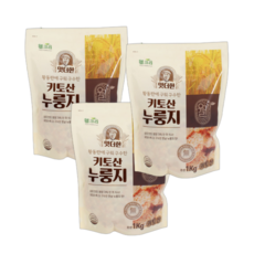 맛더함 키토산 누룽지 1Kg (총3kg), 3개