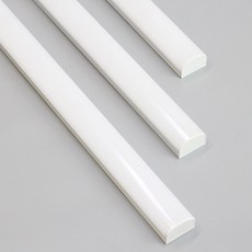 플럭스 메탈 LED등(라운드) 레이스웨이 일자등 부엌등 주차장등 공장등, 주광색(하얀불빛/하얀빛), 120cm, 1개