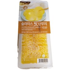 노브랜드 맛 슬라이스 단무지 이마트, 550g, 1개