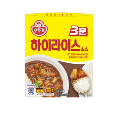 오뚜기 3분 하이라이스, 200g, 25개