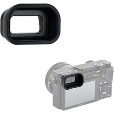 Sony A6700 카메라를 Kiwifotos FDAEP20 소프트 롱 아이컵 뷰파인더 접안렌즈 아이컵을 대체 시야와 보호를 위해 향상된 깊이, Sony FDA-EP10 Replacement, 1개