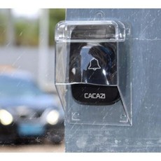 방수커버 무선 초인종 도어 벨 링 버튼 송신기 커버, 방수커버 GD09007