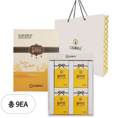 꿀타민 제주 야생화 벌꿀 달콤허니 5호 + 쇼핑백, 480g, 9박스