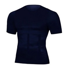남자 압박 바디쉐이퍼 뱃살 허리 보정속옷 압박 티셔츠 헬스용품