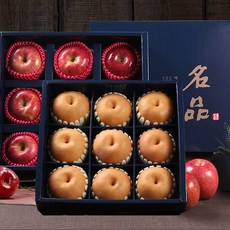 사각 실속 사과 배 혼합 선물세트 5kg