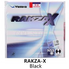 야사카 라크자 X 소프트 탁구 고무 Pips-In 야사카 오리지널 라크자크/RKX 소프트 야사카 핑퐁 스폰지, RAKZA X Black_4