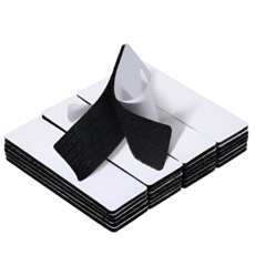 필핏 초강력 찍찍이 벨크로 양면 테이프 블랙 2.5cm*10cm, 20개