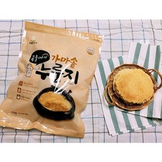 곡물명가 가마솥누룽지 100%국내산쌀 1박스, 3kg, 4개