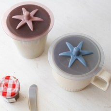 커피잔 머그 실리콘 컵뚜껑 국산 5개 덮개 개인위생 커버 먼지차단, 단일사이즈