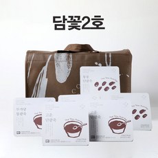 [서울3대팥죽맛집] 팥죽 선물세트 담꽃2호 국산 팥 무가당 통팥죽 단팥죽 (택1)