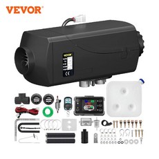 차량용온풍기 VEVOR 에어 디젤 히터 LCD 스위치 RV 모터홈 트레일러 트럭 보트용 5KW 머플러 12V 주차