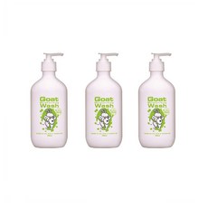 Goat Milk Wash Lemon Myrtle 산양유 고트 밀크 모이스처 보습 레몬 모틀 바디 워시 500ml 3개