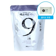 [단독] 해초미인 미역면 세트 4인분(모밀스프X2+비빔소스X2) 커닝 물티슈 포함 구성