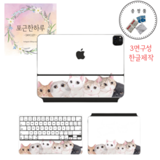 포근한하루 아이패드 매직키보드 보호필름 12.9인치 11인치 오염방지 키스킨, 로켓