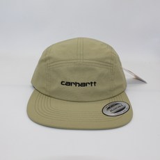 Carhartt 나일론 6패널 캠프캡 여름 선 스크린 볼캡, M（56-58cm）, 카키