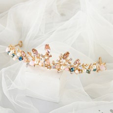 셀프 웨딩 촬영 월계관 아기 화관 크라운 왕관