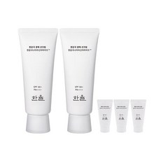 (한정)한율 흰감국 광채 선크림 듀오