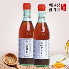 20년전통 맛있는 깨고봉 참기름, 2개, 350ml, 일반포장