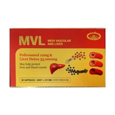 호주 네이쳐스탑 MVL 폴리코사놀 30캡슐 엠브이엘, 3개, 30정
