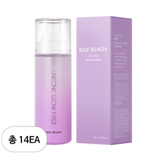 셀프뷰티 유니콘 광채 메이크업 픽서, 14개, 100ml