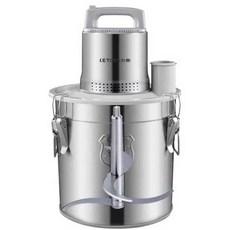 마늘 생강 분쇄기 다지기 식당 양념 연마기 전동 커터 업소용, 4. 16L-1800W + 강철칼2