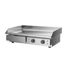가정용 전기 철판 다기능 바베큐 햄버거 구이 그릴, 2. EG-400C(단일 온도+일반형), 1개