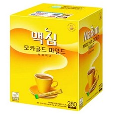 맥심 모카골드 마일드 커피 믹스, 280개입, 1박스