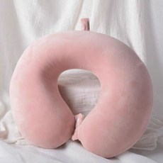 두피마사지기 아동차 u형베게 입자 사무실 개성적인 타입학생 도날드덕 빗 안마 두피 경락, C01-1개포장, T14-미니소-메모리코튼 핑크-K22