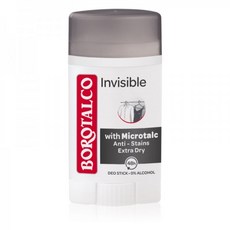 Borotalco Invisible Deodorant Stick 유럽직배송, 40ml