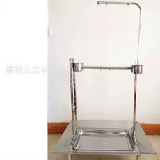 횟대 앵무새 조류 농장 새장 새집 키우기 장난감 용품 발톱갈이 앵무새놀이터 훈련 대형 스텐, 1개, 6. 304 단일봉 3.2cm