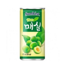해태 썬키스트 매실 175ml 90캔 미니캔 매실 음료, 90개