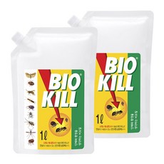 동성제약 비오킬 1L (1000mL) 리필파우치, 2개