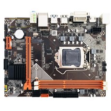 B75 M.2 마더보드 M-ATX 지원 LGA1155 소켓 그래픽 카드 VGA HDMI 호환 DVI SATA3 HDD M.2 NVME SSD 메인보드, B75 M.2 DDR3 1155핀 마더보드