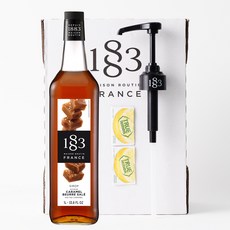 1883 솔티드카라멜 시럽 1000ml+1883 시럽펌프(트루시트러스 사은품), 1개, 1L