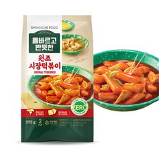 올바르고 반듯한 원조 시장떡볶이 575g x 2개, 원조 시장떡볶이 2개