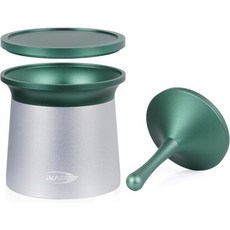 IKAPE 58mm 에스프레소 파우더 리시버 컵 커피 용기 포터필터실버에 적합, Silver
