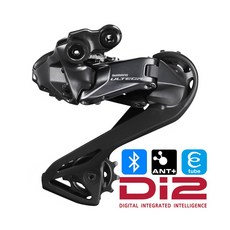 시마노 RD-R8150 뒷 변속기/Ultegra Di2 12단 로드 자전거 무선 변속 시스템/총용량39T 11~14-30~34T 호환, 1개