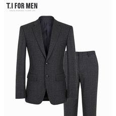 티아이포맨 FW 그레이 남성 정장세트 M166MTJ809M