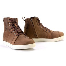 Milwaukee Leather MBM9113 남성용 브라운 방수 가죽 오토바이 강화 라이딩 슈즈 발목 지지대 포함 브라운. 핫템 잇템, 13